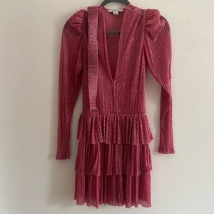 Hot Pink Sabina Musayev Mini Dress